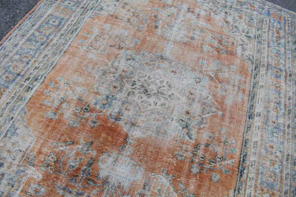 7.3 ft. x 9.6 ft. Vintage Turkish Rug TR11117 Image 4