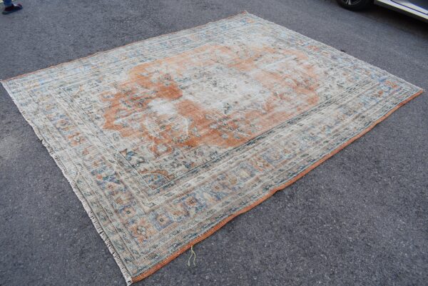 7.3 ft. x 9.6 ft. Vintage Turkish Rug TR11117 Image 1