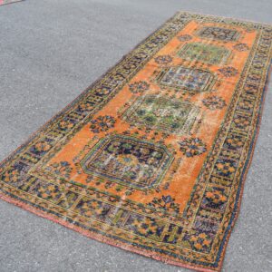 4.6 ft. x 11.5 ft. Vintage Turkish Rug TR11157 Image 1