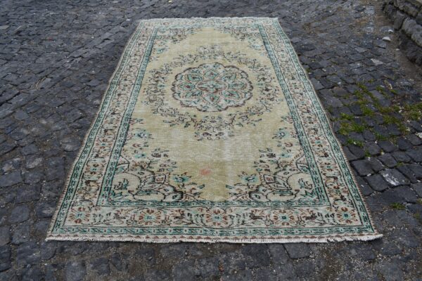 5.1 ft. x 9.2 ft. Vintage Turkish Rug TR11207 Image 3