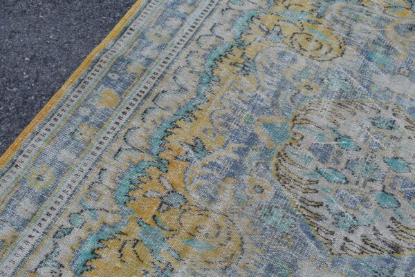 6.1 ft. x 9.5 ft. Vintage Turkish Rug TR11257 Image 6