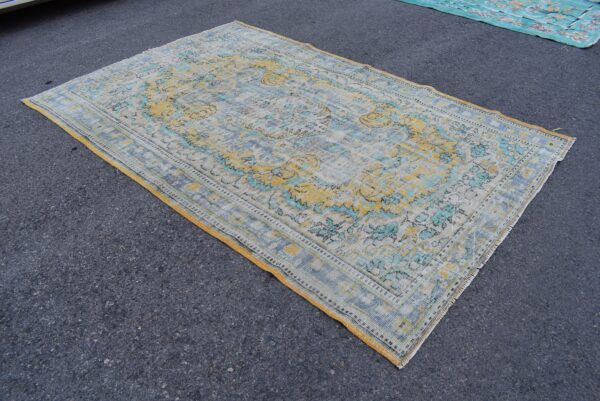 6.1 ft. x 9.5 ft. Vintage Turkish Rug TR11257 Image 1