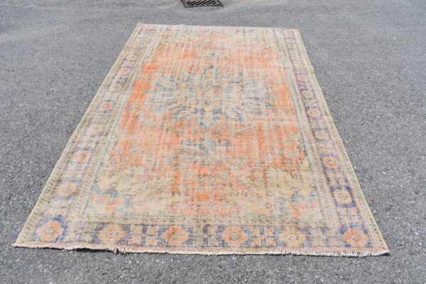 5.8 ft. x 9.2 ft. Vintage Turkish Rug TR11267 Image 2