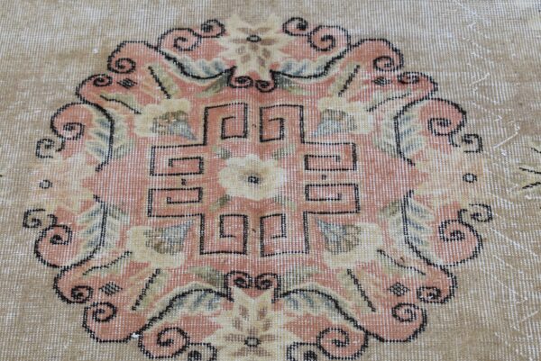 6.2 ft. x 9.5 ft. Vintage Turkish Rug TR11277 Image 5