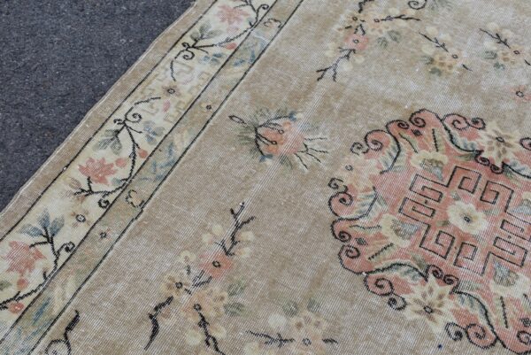 6.2 ft. x 9.5 ft. Vintage Turkish Rug TR11277 Image 6