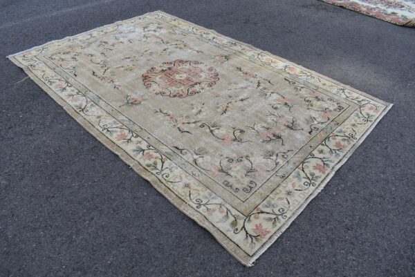 6.2 ft. x 9.5 ft. Vintage Turkish Rug TR11277 Image 1