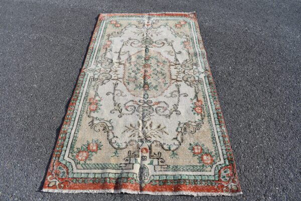 3.6 ft. x 7.1 ft. Vintage Turkish Rug TR11297 Image 3