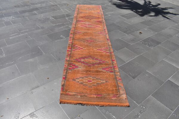 2.6 ft. x 12.3 ft. Vintage Turkish Rug TR11307 Image 3