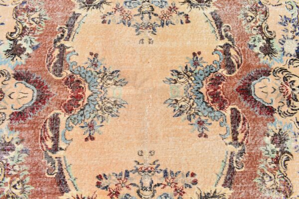 6.9 ft. x 9.9 ft. Vintage Turkish Rug TR11327 Image 6