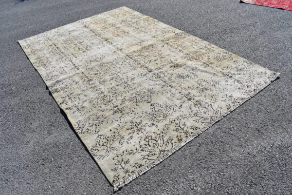6.2 ft. x 9.1 ft. Vintage Turkish Rug TR11397 Image 3