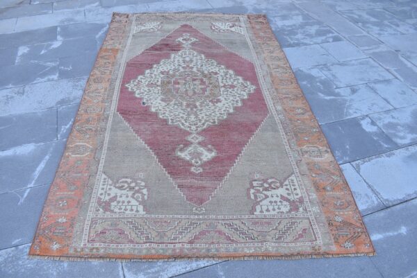 4.6 ft. x 7.9 ft. Vintage Turkish Rug TR11407 Image 3