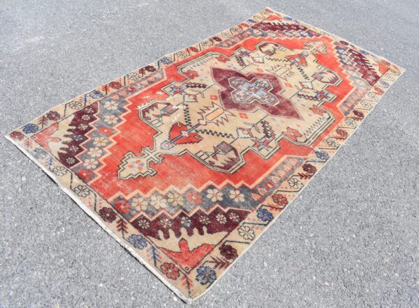 4 ft. x 7.9 ft. Vintage Turkish Rug TR11467 Image 1