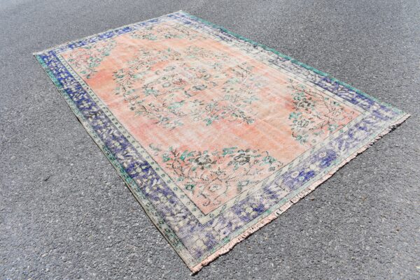 5.8 ft. x 9.2 ft. Vintage Turkish Rug TR11497 Image 3