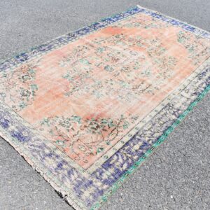 5.8 ft. x 9.2 ft. Vintage Turkish Rug TR11497 Image 1