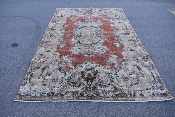 6.2 ft. x 10 ft. Vintage Turkish Rug TR11517 Image 2
