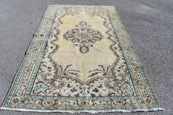 5.2 ft. x 9 ft. Vintage Turkish Rug TR11527 Image 2