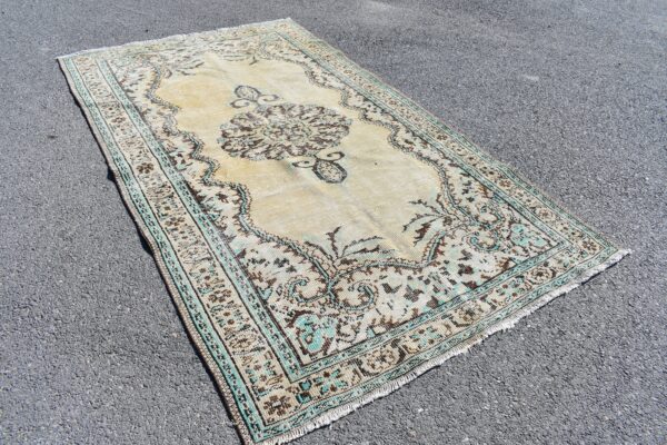 5.2 ft. x 9 ft. Vintage Turkish Rug TR11527 Image 3
