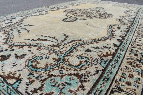 5.2 ft. x 9 ft. Vintage Turkish Rug TR11527 Image 5
