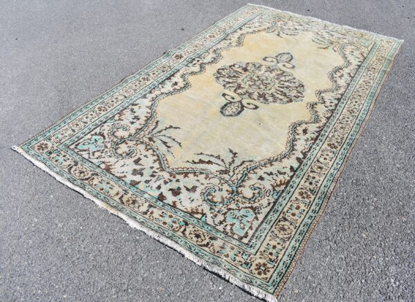 5.2 ft. x 9 ft. Vintage Turkish Rug TR11527 Image 1