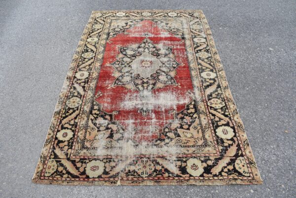 4.4 ft. x 7.2 ft. Vintage Turkish Rug TR11547 Image 2