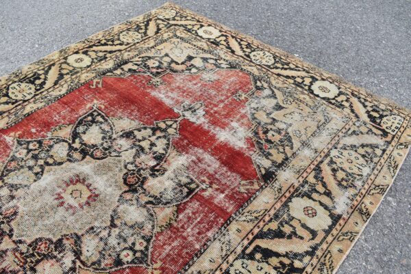 4.4 ft. x 7.2 ft. Vintage Turkish Rug TR11547 Image 4