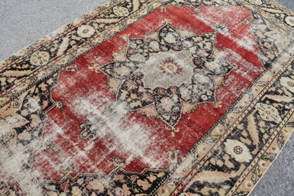 4.4 ft. x 7.2 ft. Vintage Turkish Rug TR11547 Image 5