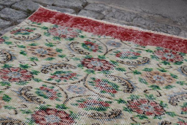 2.8 ft. x 10.1 ft. Vintage Turkish Rug TR11627 Image 5
