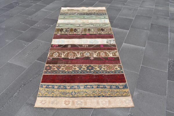 3 ft. x 7.8 ft. Vintage Patchwork Rug TR21454 Image 2