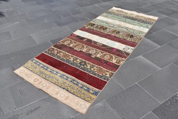 3 ft. x 7.8 ft. Vintage Patchwork Rug TR21454 Image 1