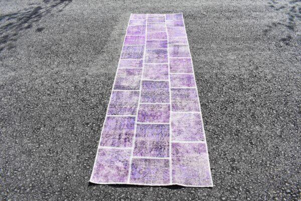 2.6 ft. x 9.2 ft. Vintage Patchwork Rug TR21464 Image 2