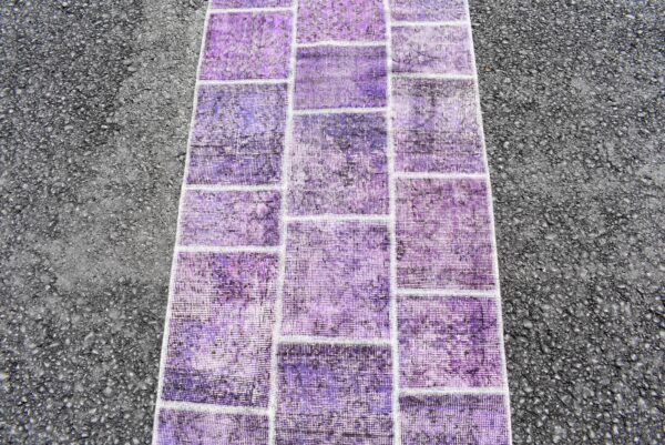 2.6 ft. x 9.2 ft. Vintage Patchwork Rug TR21464 Image 4