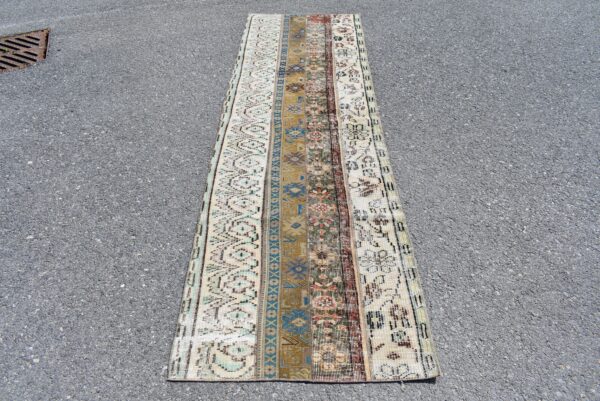 2.5 ft. x 8.4 ft. Vintage Patchwork Rug TR21474 Image 2
