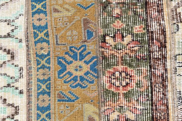 2.5 ft. x 8.4 ft. Vintage Patchwork Rug TR21474 Image 6