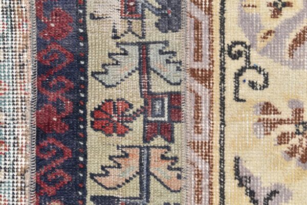 2.9 ft. x 7.1 ft. Vintage Patchwork Rug TR21534 Image 6
