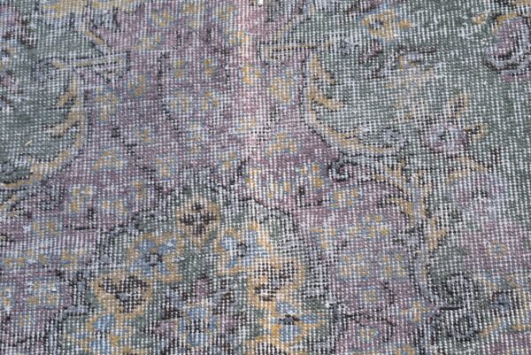 5.9 ft. x 6.2 ft. Vintage Overdyed Rug TR27483 Image 5