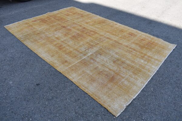 6.8 ft. x 10 ft. Vintage Overdyed Rug TR27523 Image 2