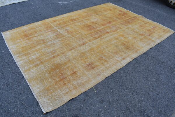 6.8 ft. x 10 ft. Vintage Overdyed Rug TR27523 Image 1
