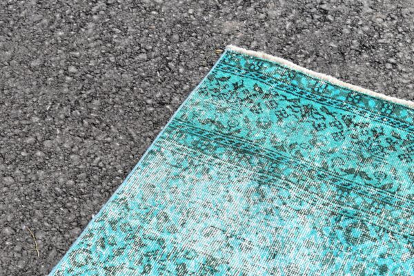 2 ft. x 9.4 ft. Vintage Overdyed Rug TR27693 Image 6