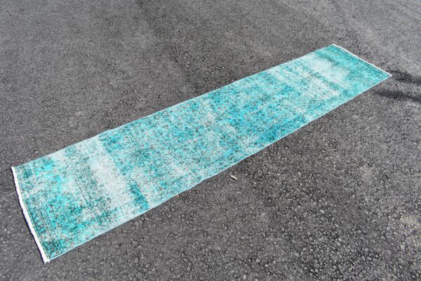 2 ft. x 9.4 ft. Vintage Overdyed Rug TR27693 Image 1