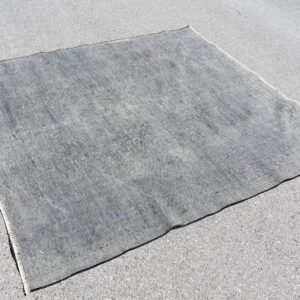 6.2 ft. x 7 ft. Vintage Overdyed Rug TR27703 Image 1