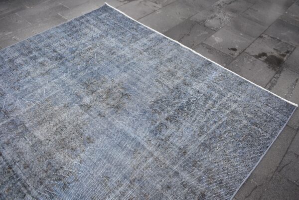 6.1 ft. x 9.5 ft. Vintage Overdyed Rug TR27713 Image 4