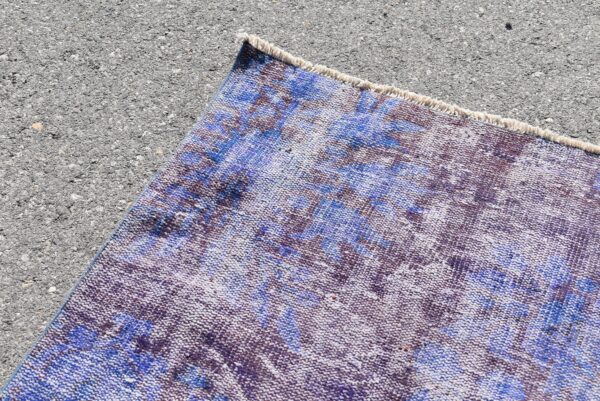 3.5 ft. x 8.1 ft. Vintage Overdyed Rug TR27733 Image 4