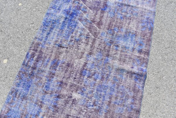 3.5 ft. x 8.1 ft. Vintage Overdyed Rug TR27733 Image 6