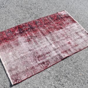 2.7 ft. x 4.2 ft. Vintage Overdyed Rug TR27783 Image 1