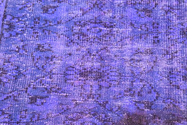 2.5 ft. x 10.7 ft. Vintage Overdyed Rug TR27853 Image 5