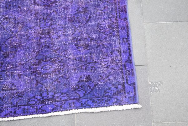 2.5 ft. x 10.7 ft. Vintage Overdyed Rug TR27853 Image 6