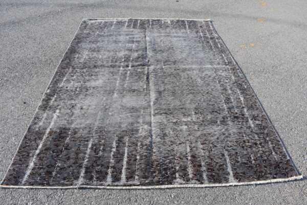 6.2 ft. x 9 ft. Vintage Overdyed Rug TR27903 Image 2