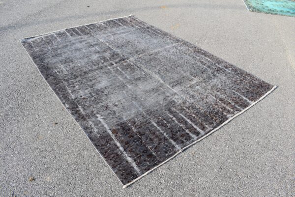 6.2 ft. x 9 ft. Vintage Overdyed Rug TR27903 Image 3