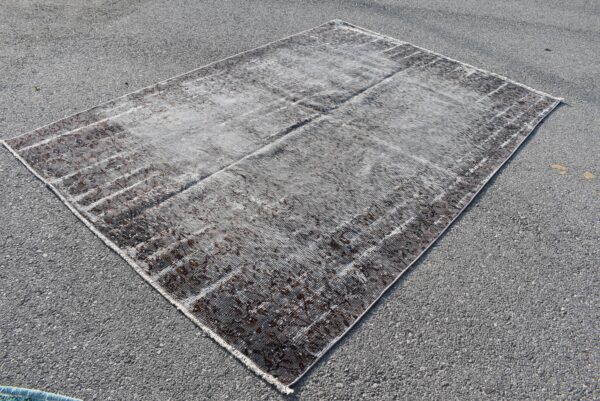 6.2 ft. x 9 ft. Vintage Overdyed Rug TR27903 Image 1
