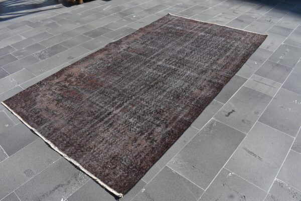 5.3 ft. x 9.7 ft. Vintage Overdyed Rug TR27963 Image 1